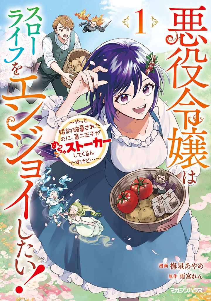 Akuyaku Reijou wa Slow Life o Enjoy Shitai! – Yatto Kon’yaku Hakisareta no ni, Daini Ouji ga Meccha Stalker Shitekurun desu kedo